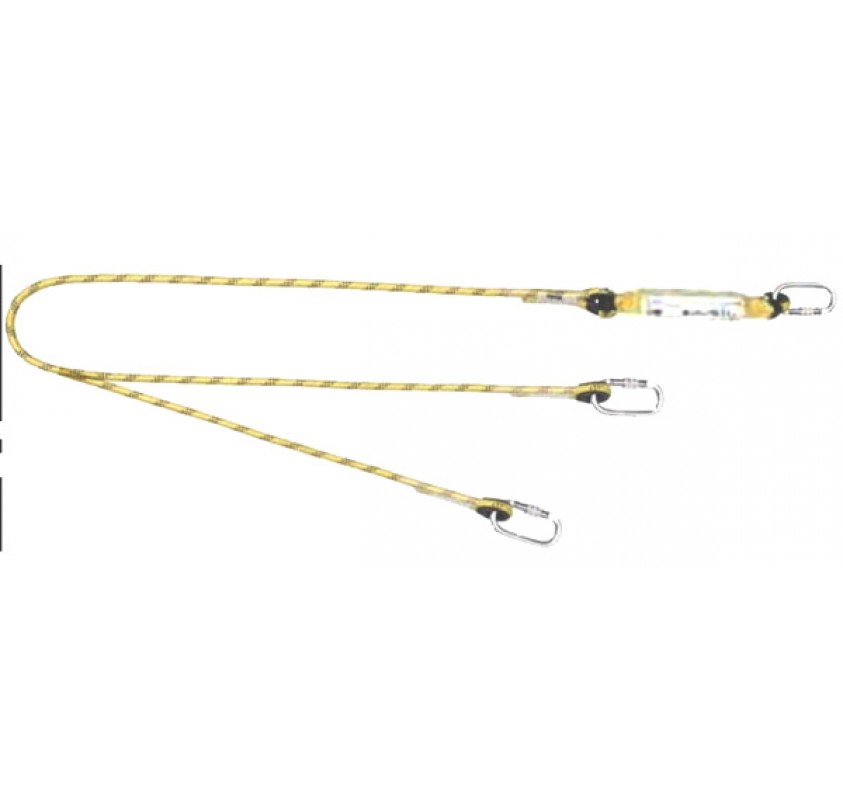 Yale CMHABMLB102 twin tail Fall Arrest Rope Lanyard Lifting Gear Direct